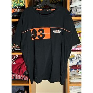 SOLD Vintage Harley Davidson 03 Anniversary Striped Tee